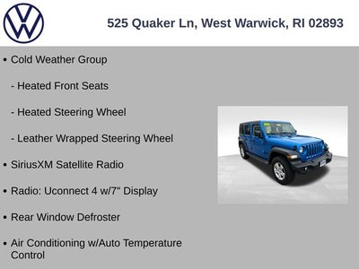 2022 Jeep Wrangler Unlimited Sport S