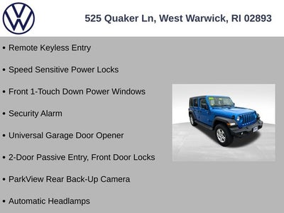 2022 Jeep Wrangler Unlimited Sport S