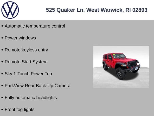 2021 Jeep Wrangler Unlimited Rubicon