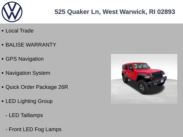 2021 Jeep Wrangler Unlimited Rubicon