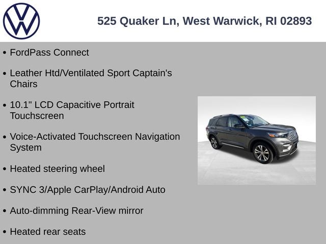 2020 Ford Explorer Platinum