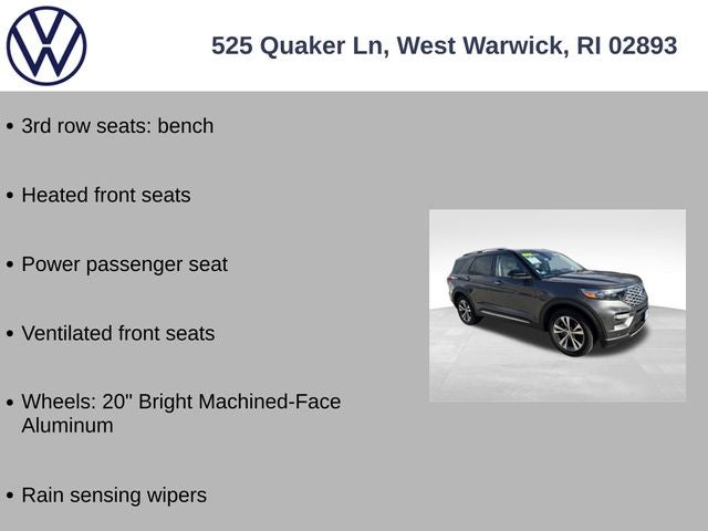 2020 Ford Explorer Platinum