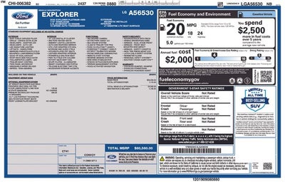 2020 Ford Explorer Platinum