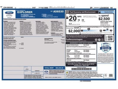 2020 Ford Explorer Platinum