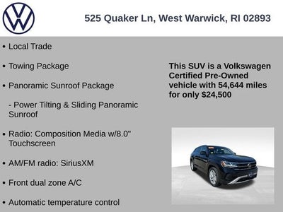 2020 Volkswagen Atlas Cross Sport 3.6L V6 SE w/Technology 4Motion