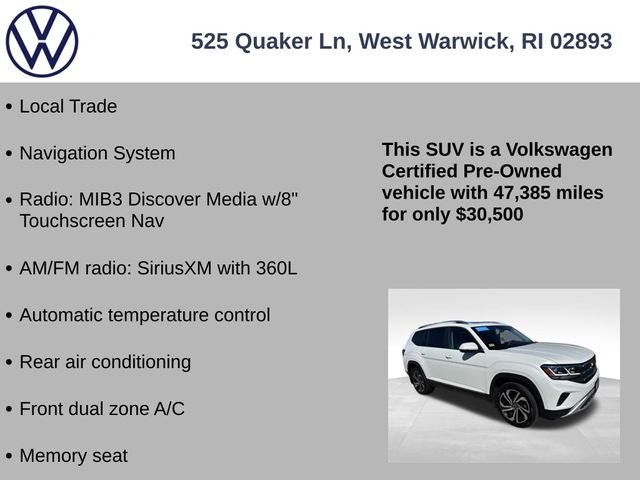 2023 Volkswagen Atlas SEL