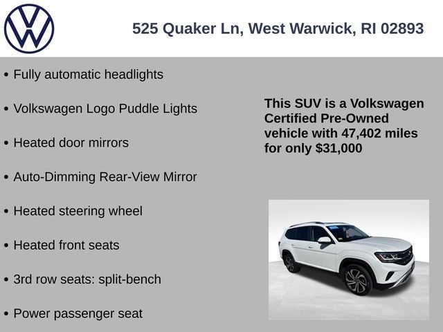 2023 Volkswagen Atlas SEL