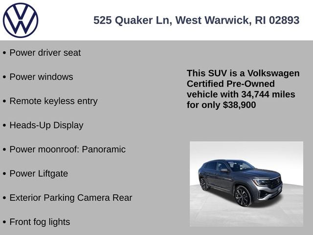 2025 Volkswagen Atlas Cross Sport 2.0T SEL Premium R-Line