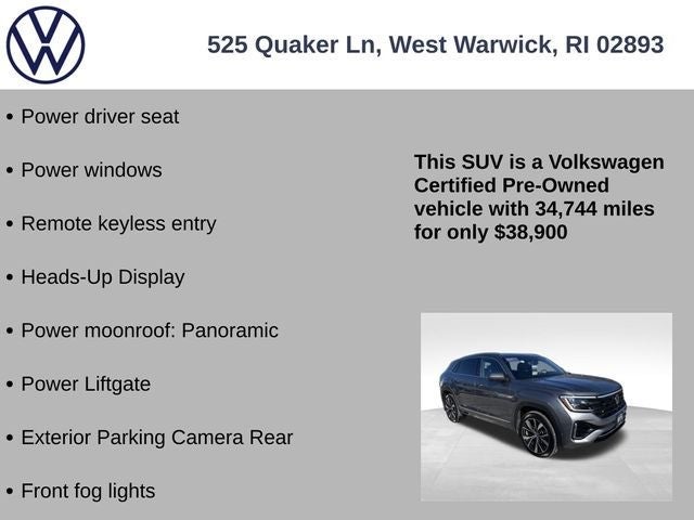 2025 Volkswagen Atlas Cross Sport 2.0T SEL Premium R-Line