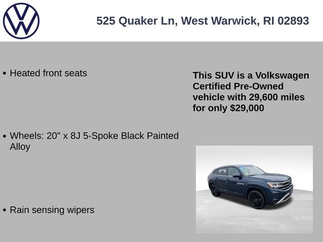 2023 Volkswagen Atlas Cross Sport 3.6L V6 SE w/Technology