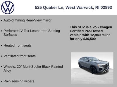 2025 Volkswagen Atlas Cross Sport 2.0T SE w/Technology