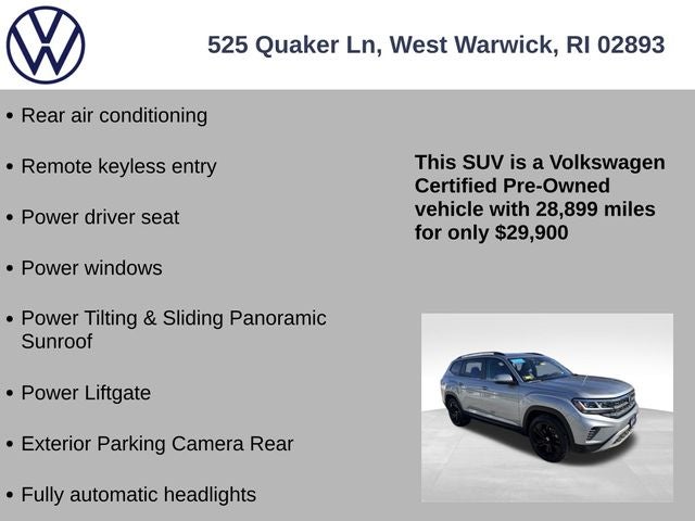2023 Volkswagen Atlas 3.6L V6 SE w/Technology