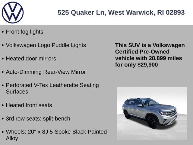 2023 Volkswagen Atlas 3.6L V6 SE w/Technology