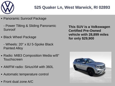 2023 Volkswagen Atlas 3.6L V6 SE w/Technology