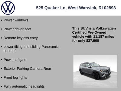 2025 Volkswagen Atlas 2.0T SE w/Technology