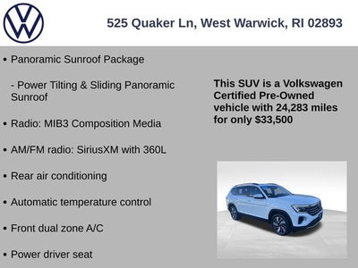 2024 Volkswagen Atlas 2.0T SE w/Technology