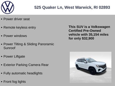 2024 Volkswagen Atlas 2.0T SE w/Technology
