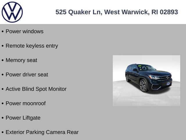 2021 Volkswagen Atlas 3.6L V6 SEL R-Line
