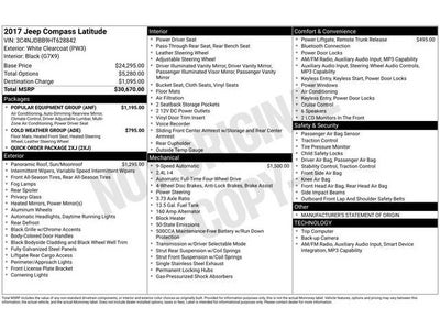 2017 Jeep Compass Latitude
