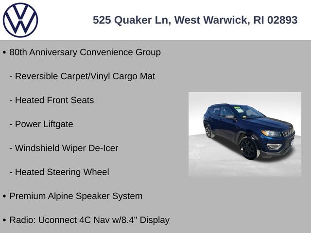 2021 Jeep Compass 80th Special Edition