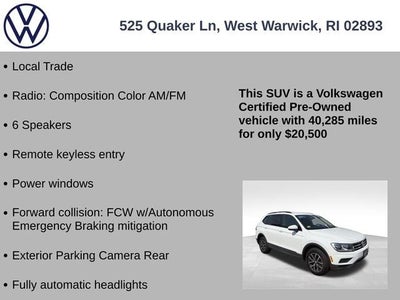 2021 Volkswagen Tiguan 2.0T S