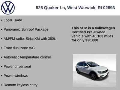 2021 Volkswagen Tiguan 2.0T SE