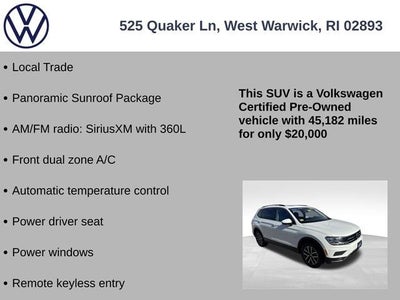 2021 Volkswagen Tiguan 2.0T SE