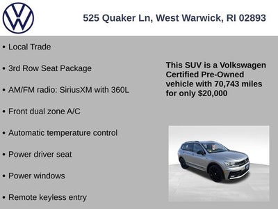 2021 Volkswagen Tiguan 2.0T SE R-Line Black