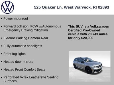 2021 Volkswagen Tiguan 2.0T SE R-Line Black