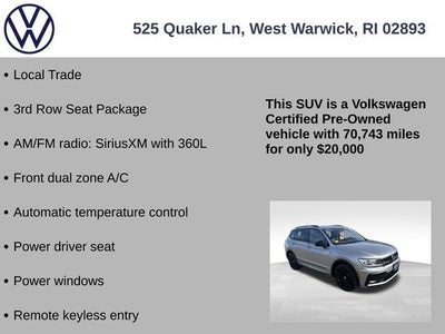 2021 Volkswagen Tiguan 2.0T SE R-Line Black
