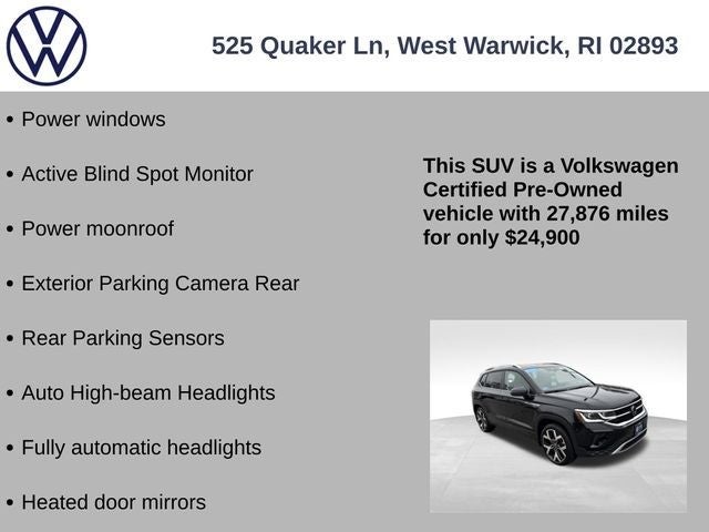 2023 Volkswagen Taos 1.5T SEL