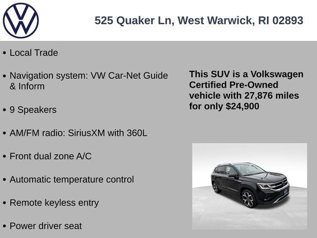 2023 Volkswagen Taos 1.5T SEL