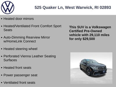 2023 Volkswagen Tiguan 2.0T SEL R-Line