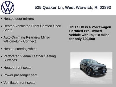 2023 Volkswagen Tiguan 2.0T SEL R-Line