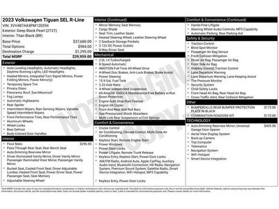 2023 Volkswagen Tiguan 2.0T SEL R-Line