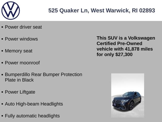 2023 Volkswagen Tiguan 2.0T SEL R-Line