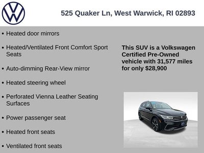 2023 Volkswagen Tiguan 2.0T SEL R-Line