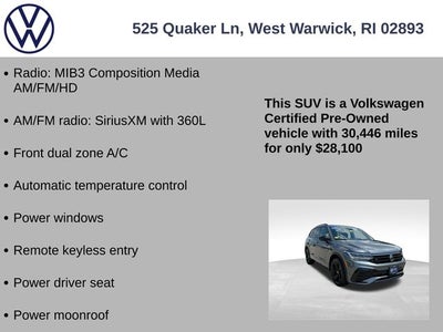 2024 Volkswagen Tiguan 2.0T SE R-Line Black