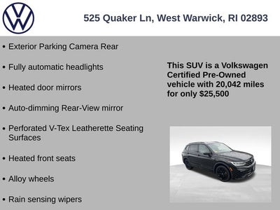 2022 Volkswagen Tiguan 2.0T SE R-Line Black