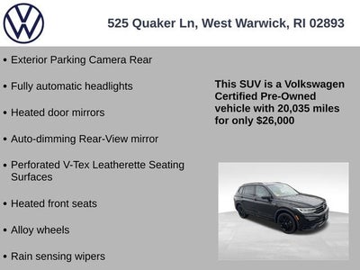 2022 Volkswagen Tiguan 2.0T SE R-Line Black
