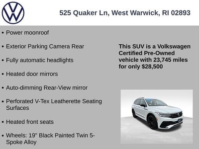 2023 Volkswagen Tiguan 2.0T SE R-Line Black