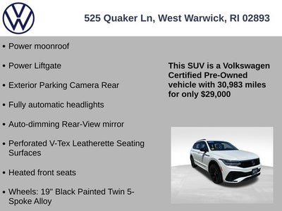 2024 Volkswagen Tiguan 2.0T SE R-Line Black