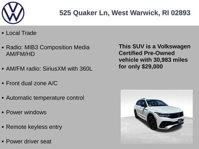 2024 Volkswagen Tiguan 2.0T SE R-Line Black