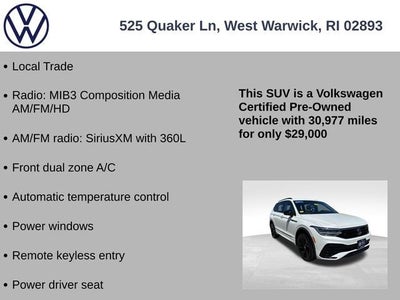 2024 Volkswagen Tiguan 2.0T SE R-Line Black