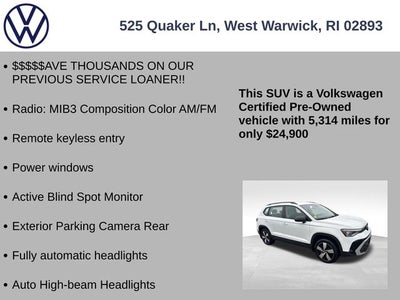 2025 Volkswagen Taos 1.5T S