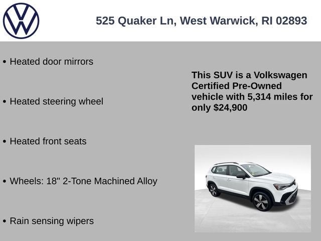 2025 Volkswagen Taos 1.5T S