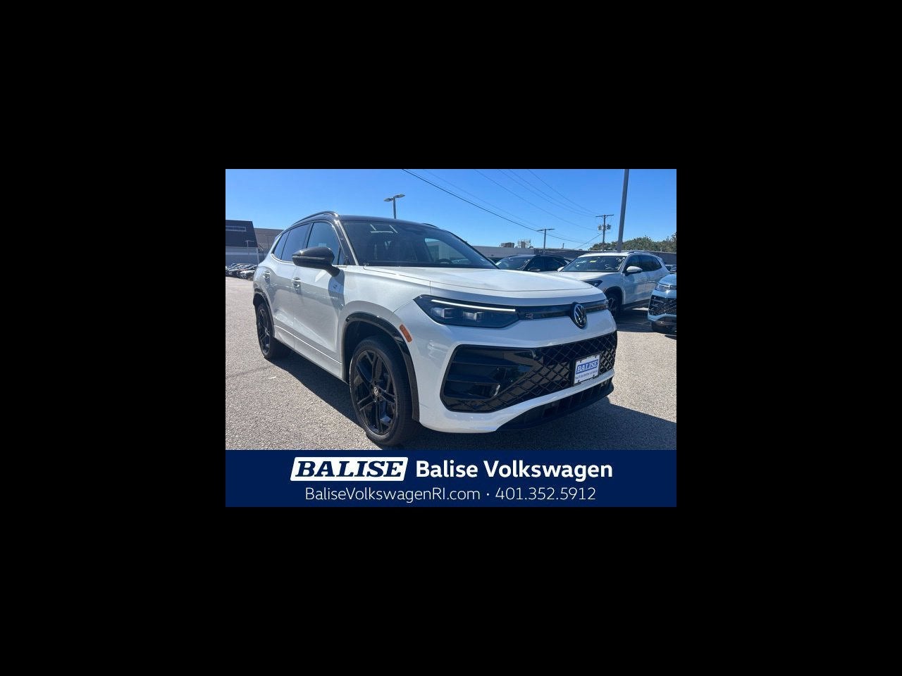 2026 Volkswagen Tiguan SE R-Line Black