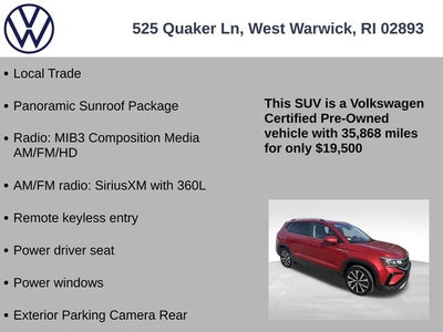 2022 Volkswagen Taos SE