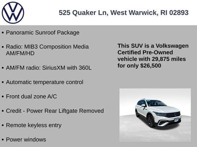 2023 Volkswagen Tiguan 2.0T SE