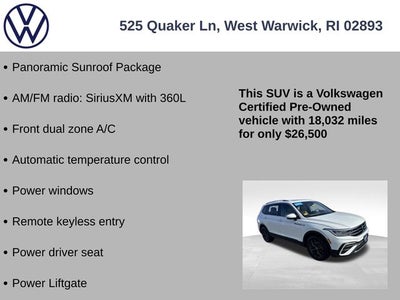 2024 Volkswagen Tiguan 2.0T SE